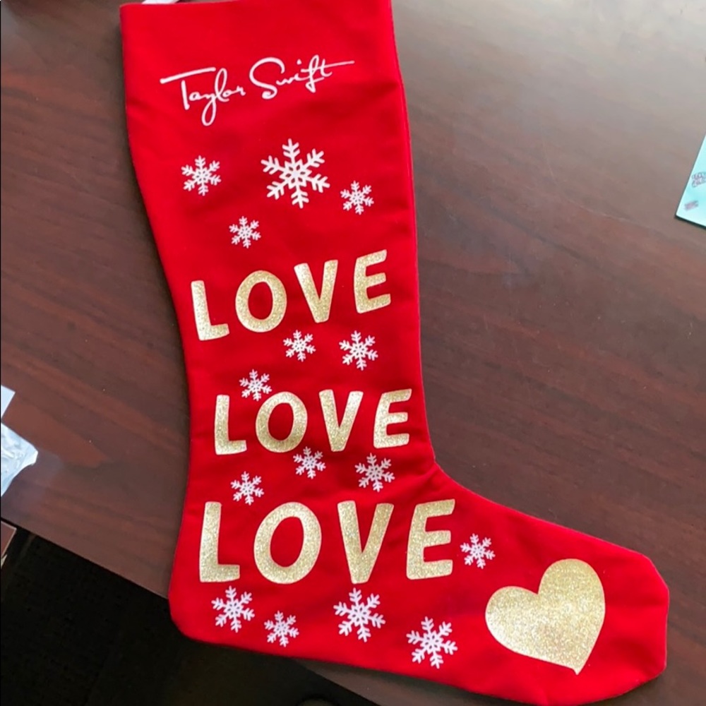 Taylor Swift Christmas Stocking